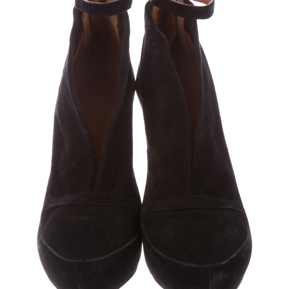 Givenchy Suede Ankle Strap Booties - image 6